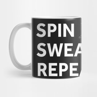 Spin Sweat Repeat Mug